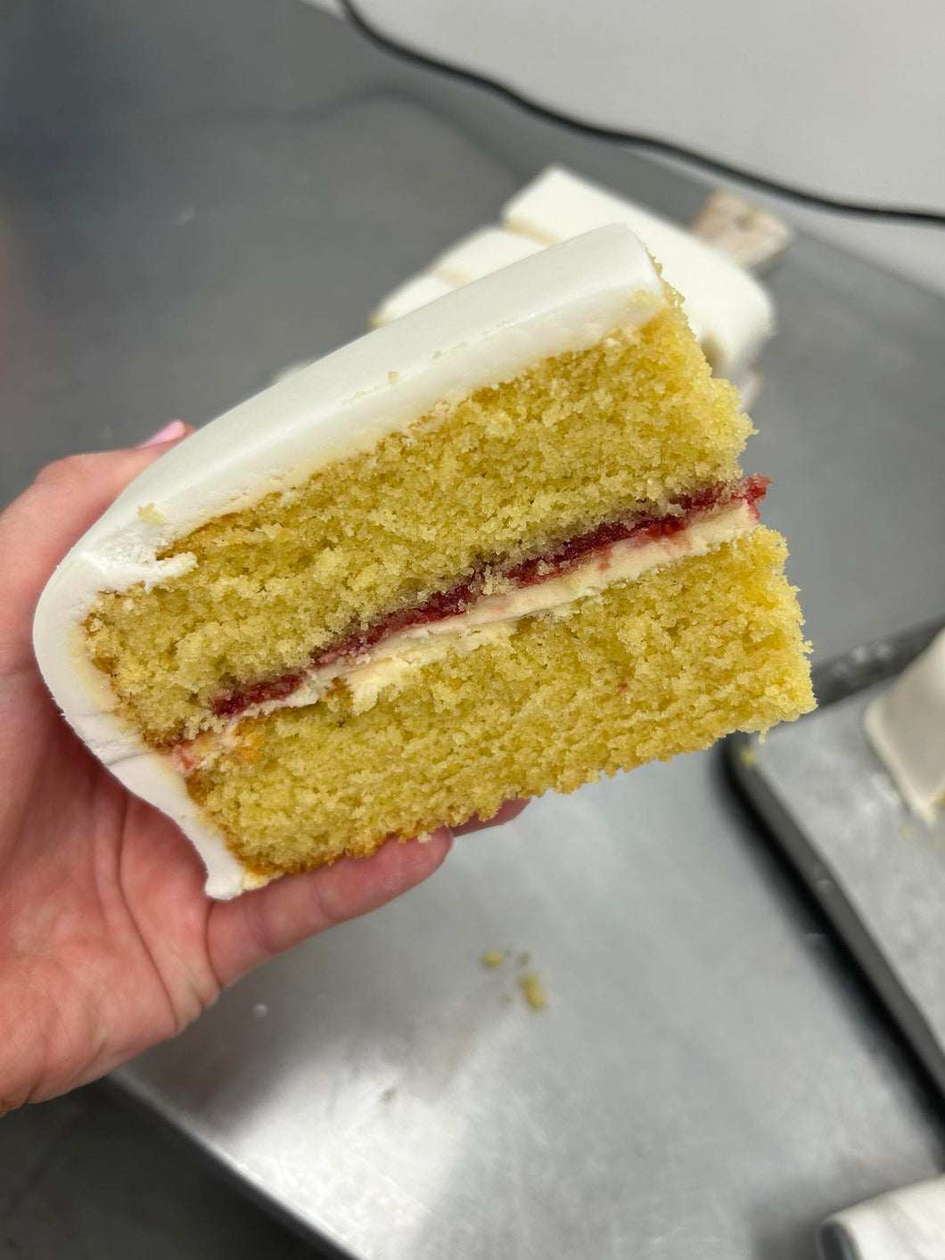 Iced Birthday Cake
