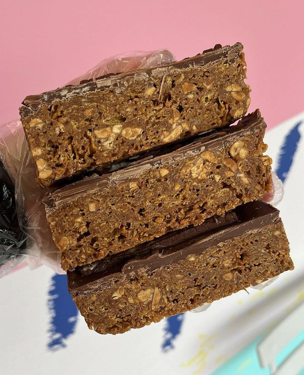 Snickers Cornflake Slice
