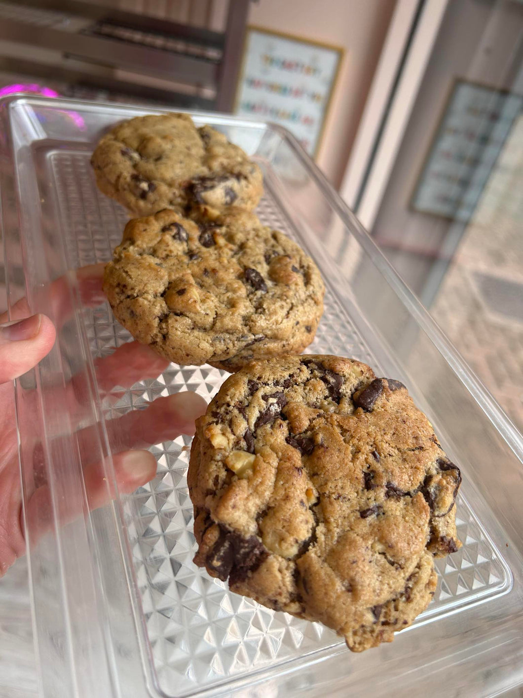 Dark Chocolate & Walnut NYC Cookie
